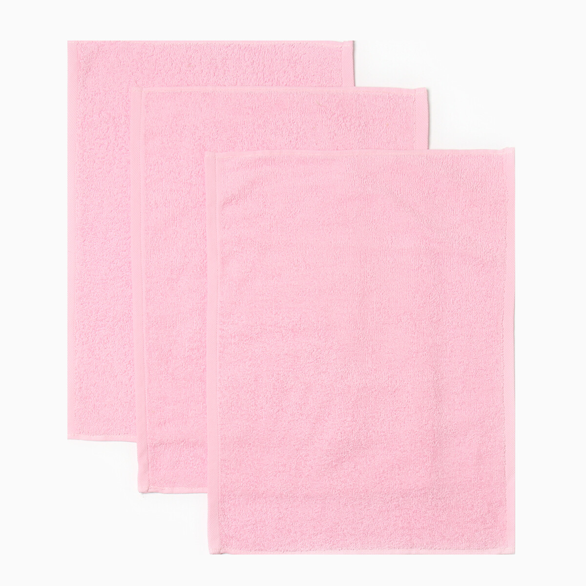 Набор полотенец Этель, цвет розовый, размер 35 х 50 08756883 - фото 5