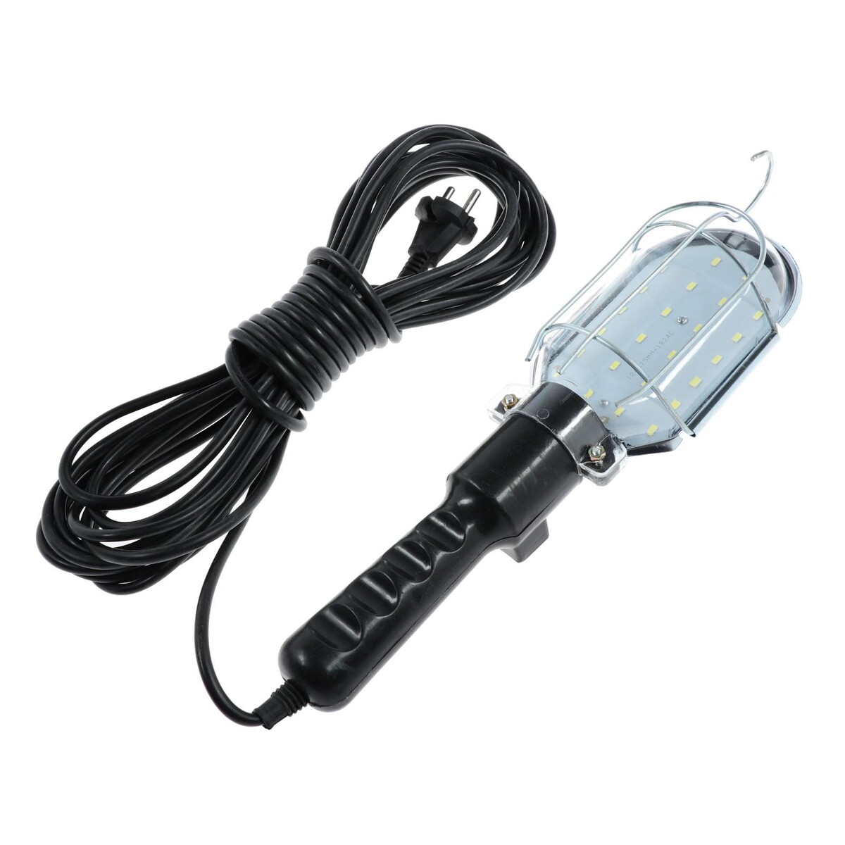 Светильник переносной светодиодный luazon lighting с выключателем, 10вт, 24led, 10 м, черный светильник переносной светодиодный luazon lighting с выключателем 12вт 25led 10 м