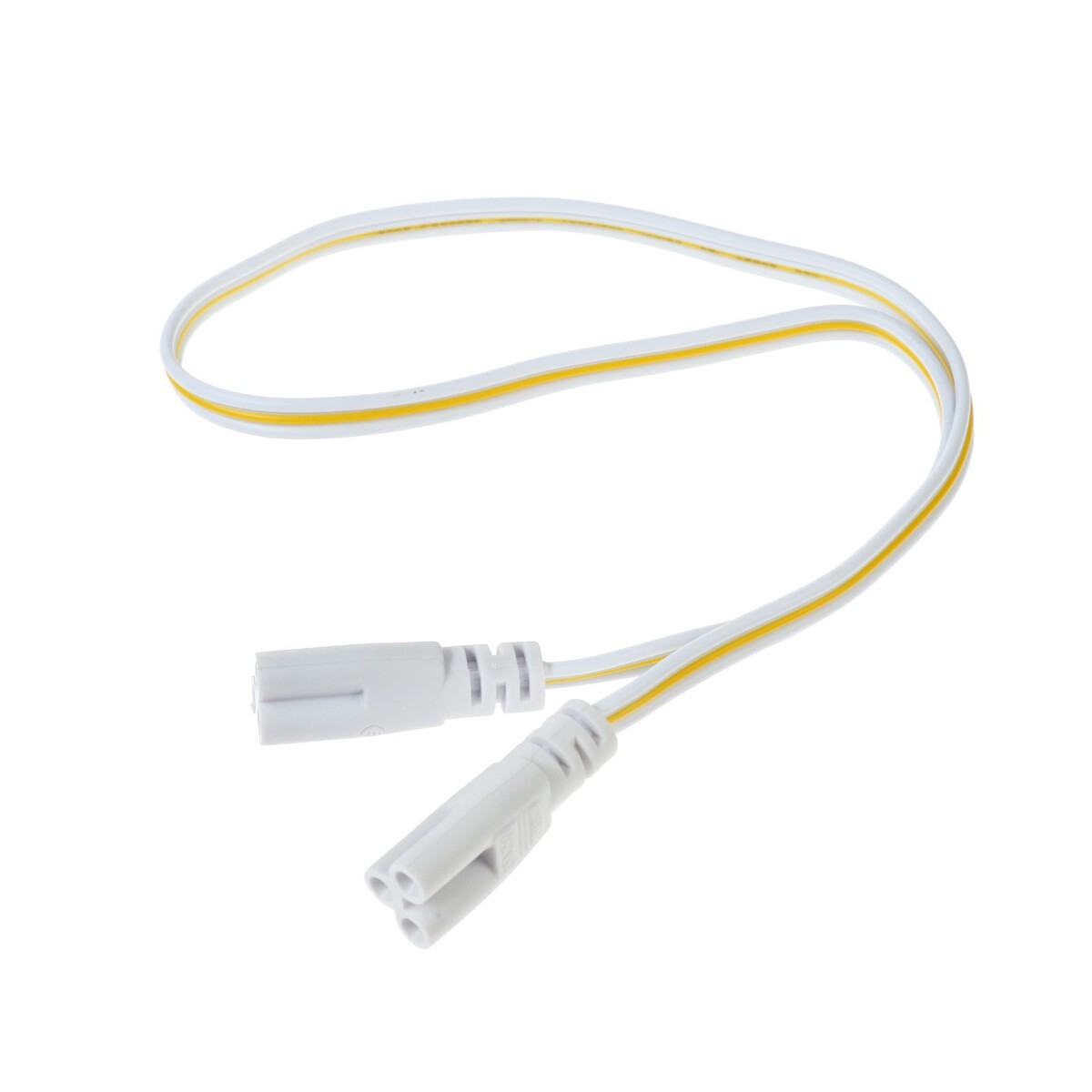 Провод соединительный для светильников, разъем l/n/g, 50 см, белый No brand