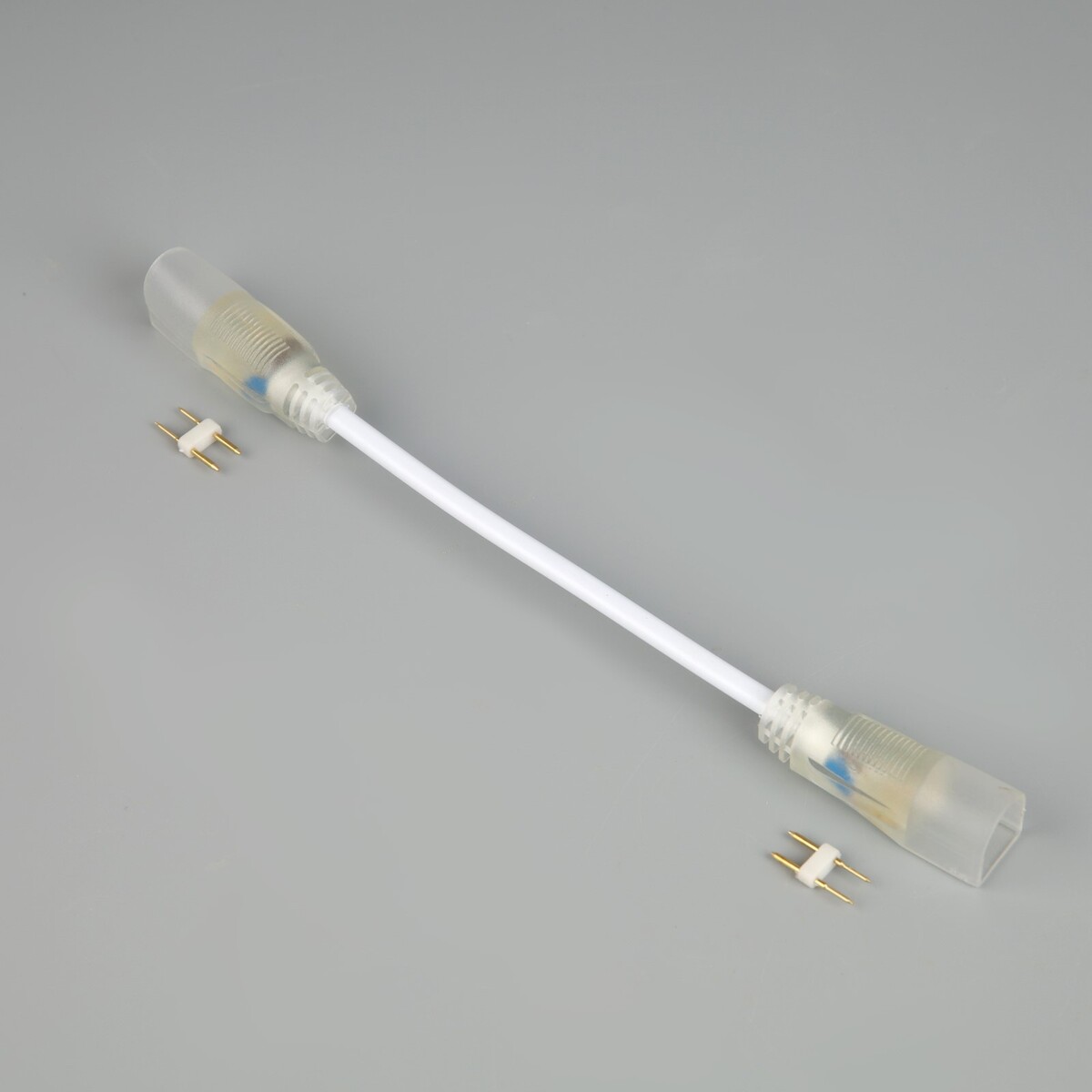 Набор гибких коннекторов luazon lighting для гибкого неона 16 × 16 мм, 5 см, 5 штук комплект коннекторов под опоры для стола
