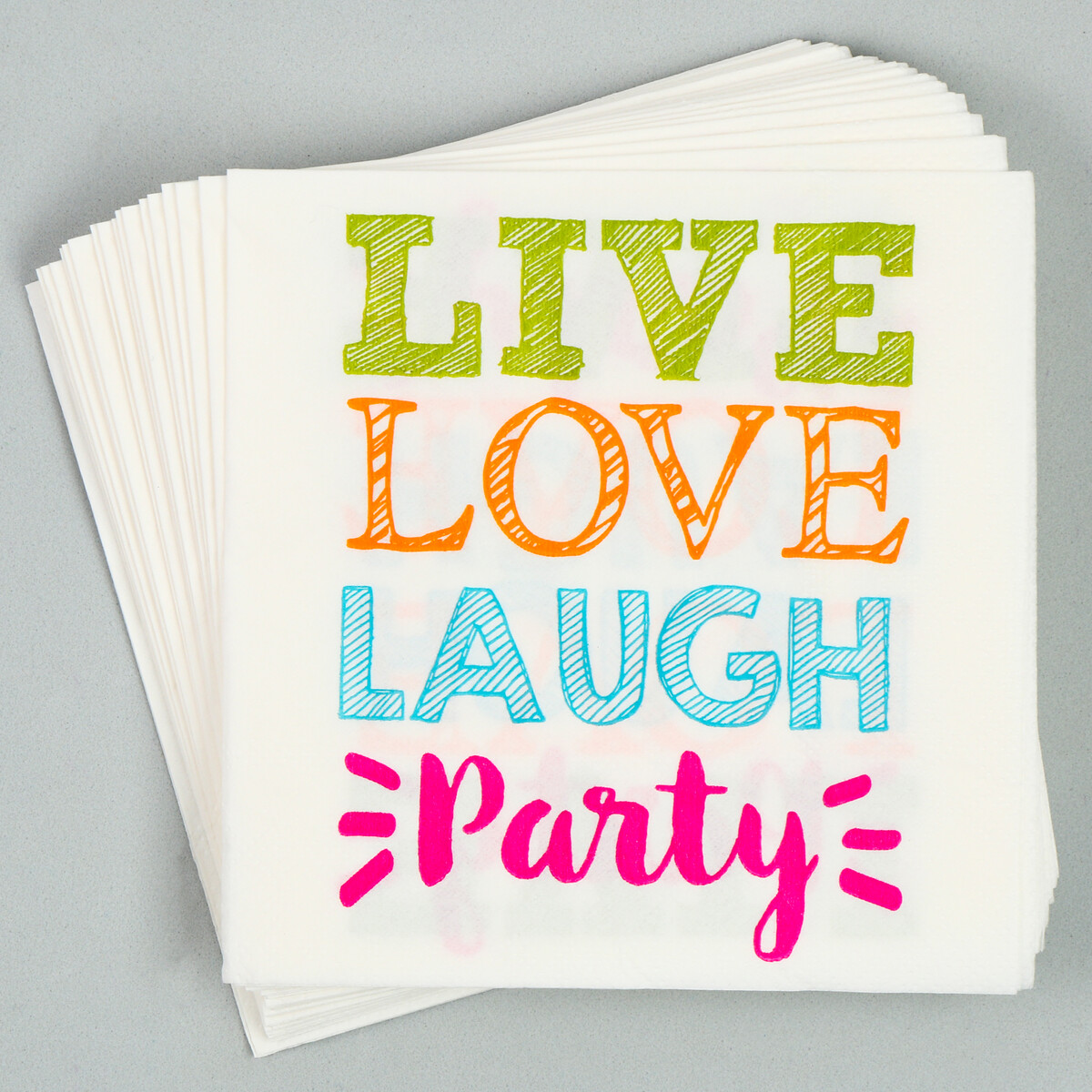 

Салфетки бумажные, Белый