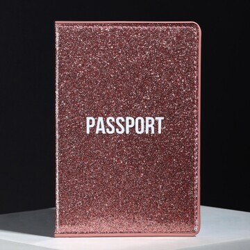 Обложка на паспорт passport, блестящая, 