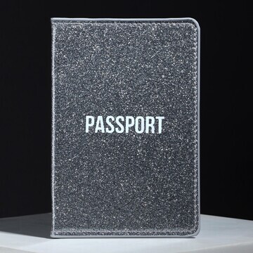 Обложка на паспорт passport, блестящая, 