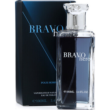 Туалетная вода мужская bravo hero, 100 м