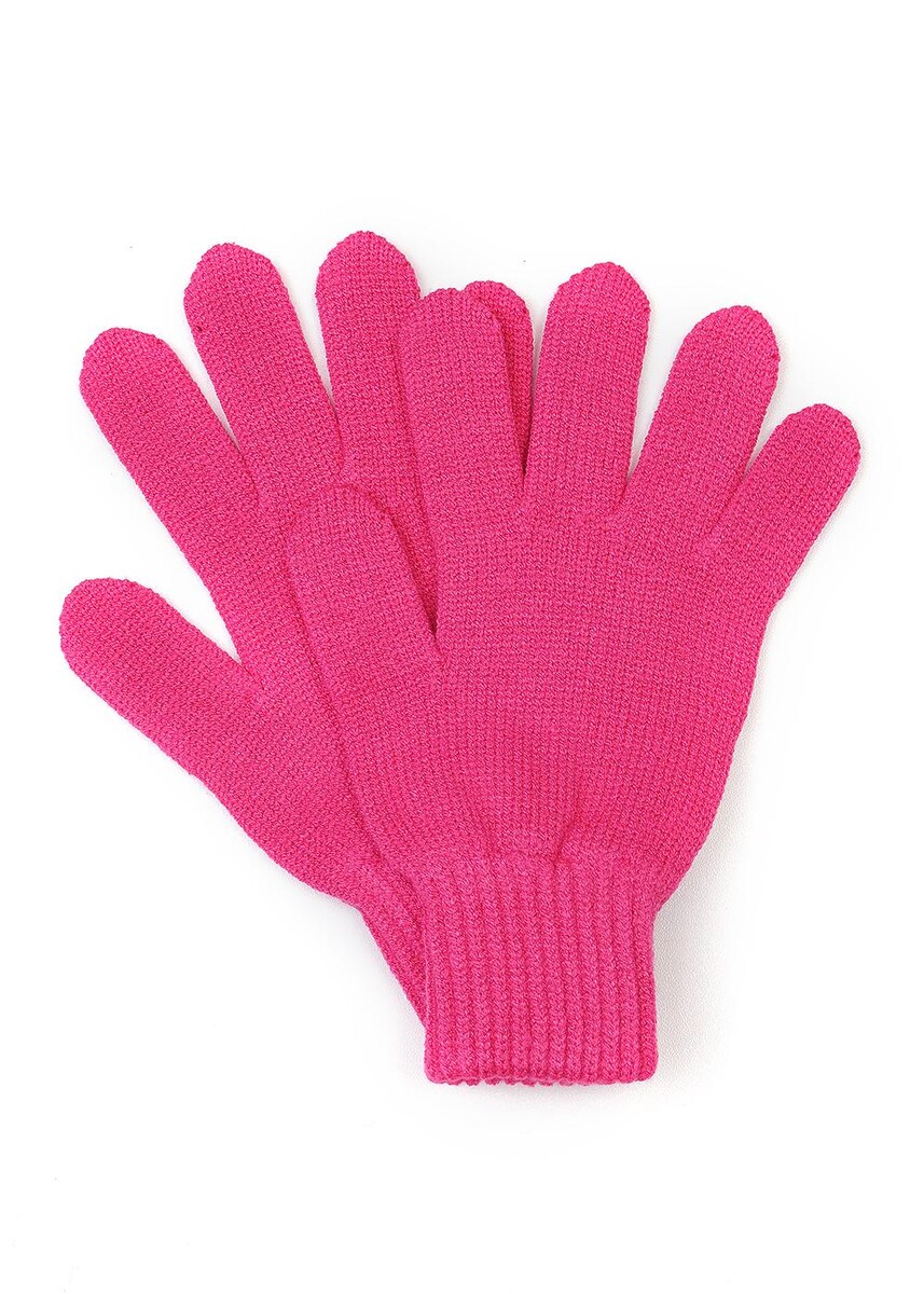 Перчатки варежки CLEVER, размер 16, цвет розовый
