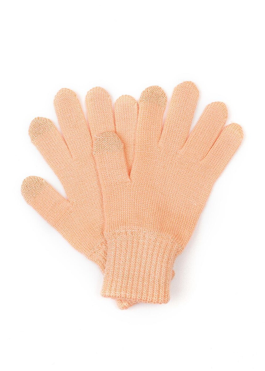 Перчатки варежки CLEVER, размер 17, цвет оранжевый