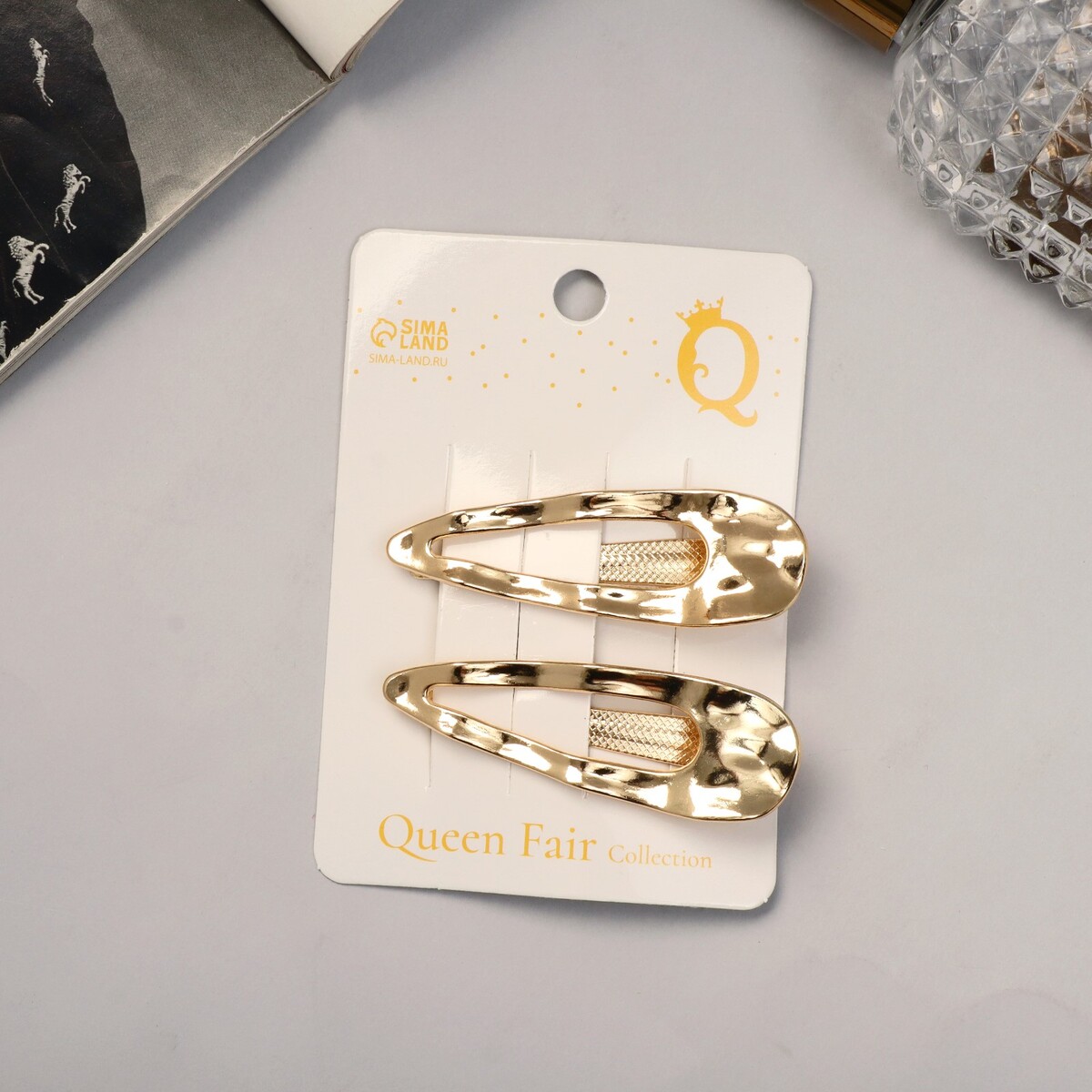 фото Зажим для волос queen fair