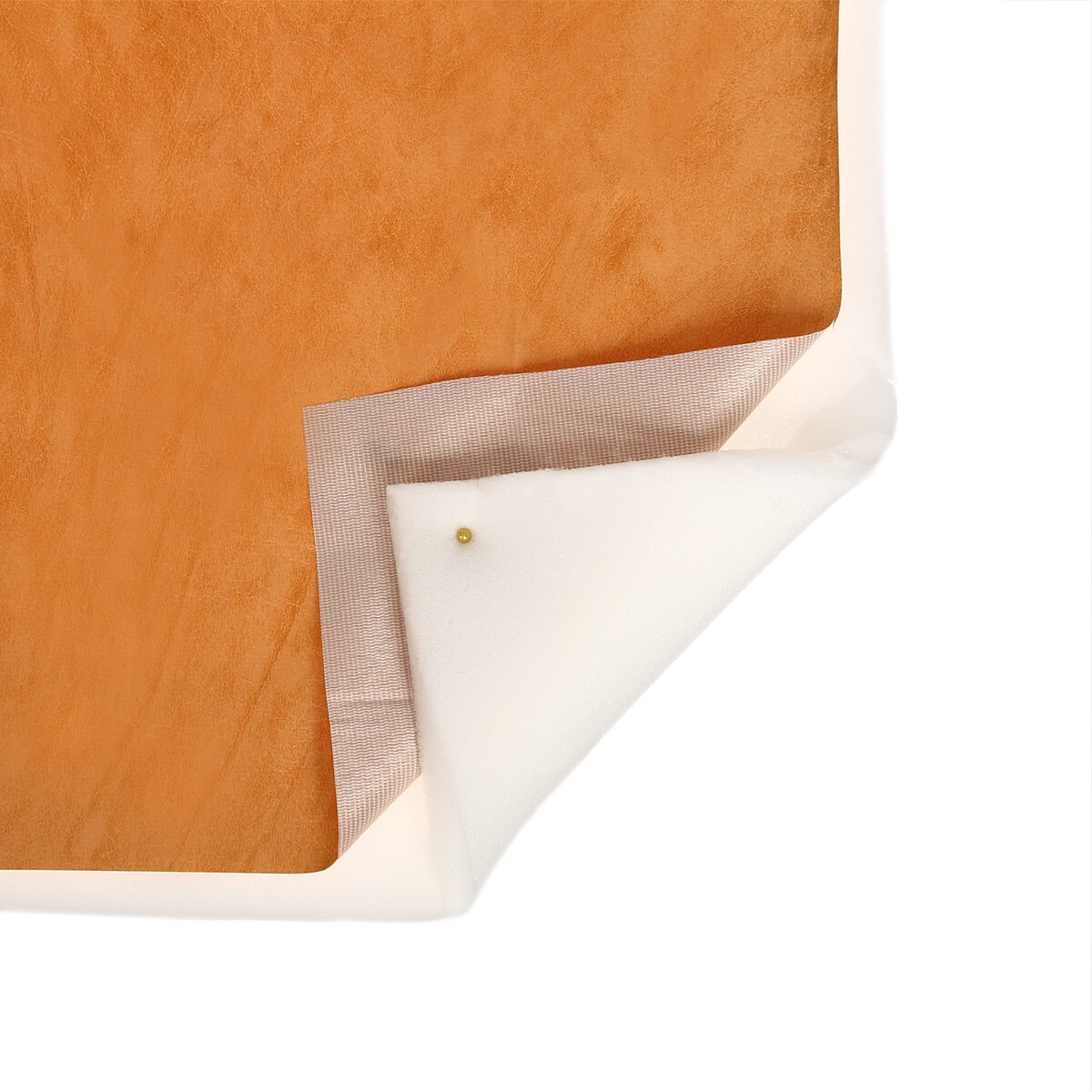 Комплект для перетяжки мебели, 100 × 100 см: иск.кожа, поролон 20 мм, бежевый