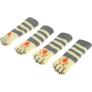Носки для мебели cappio, цвет бело-серый