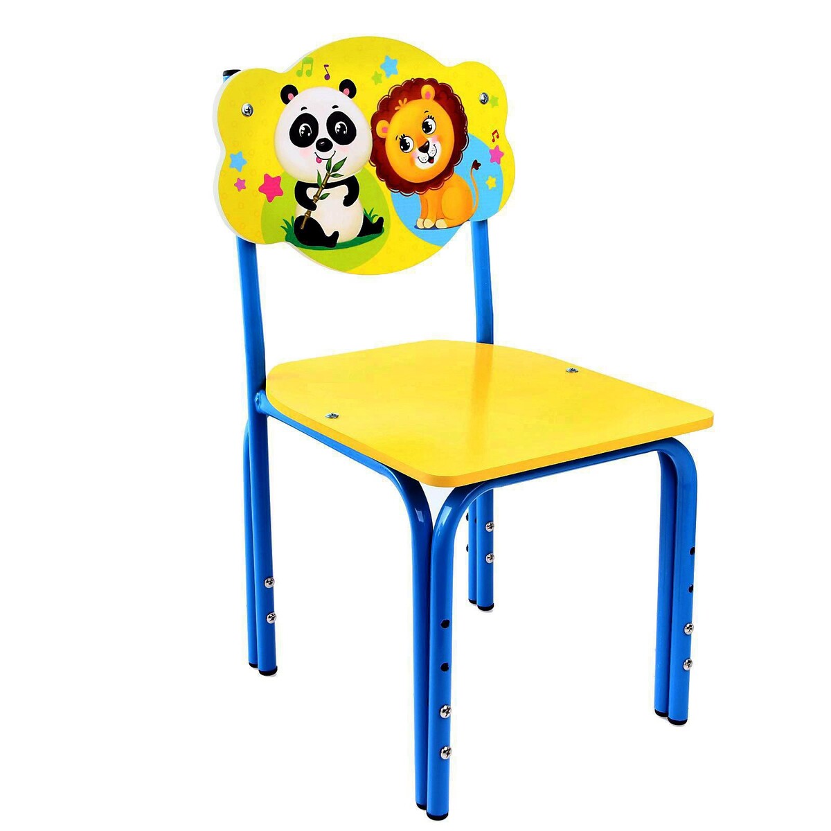 Стул регулируемый (1-3) кузя стул детский регулируемый кузя сказка колобок прямая спинка