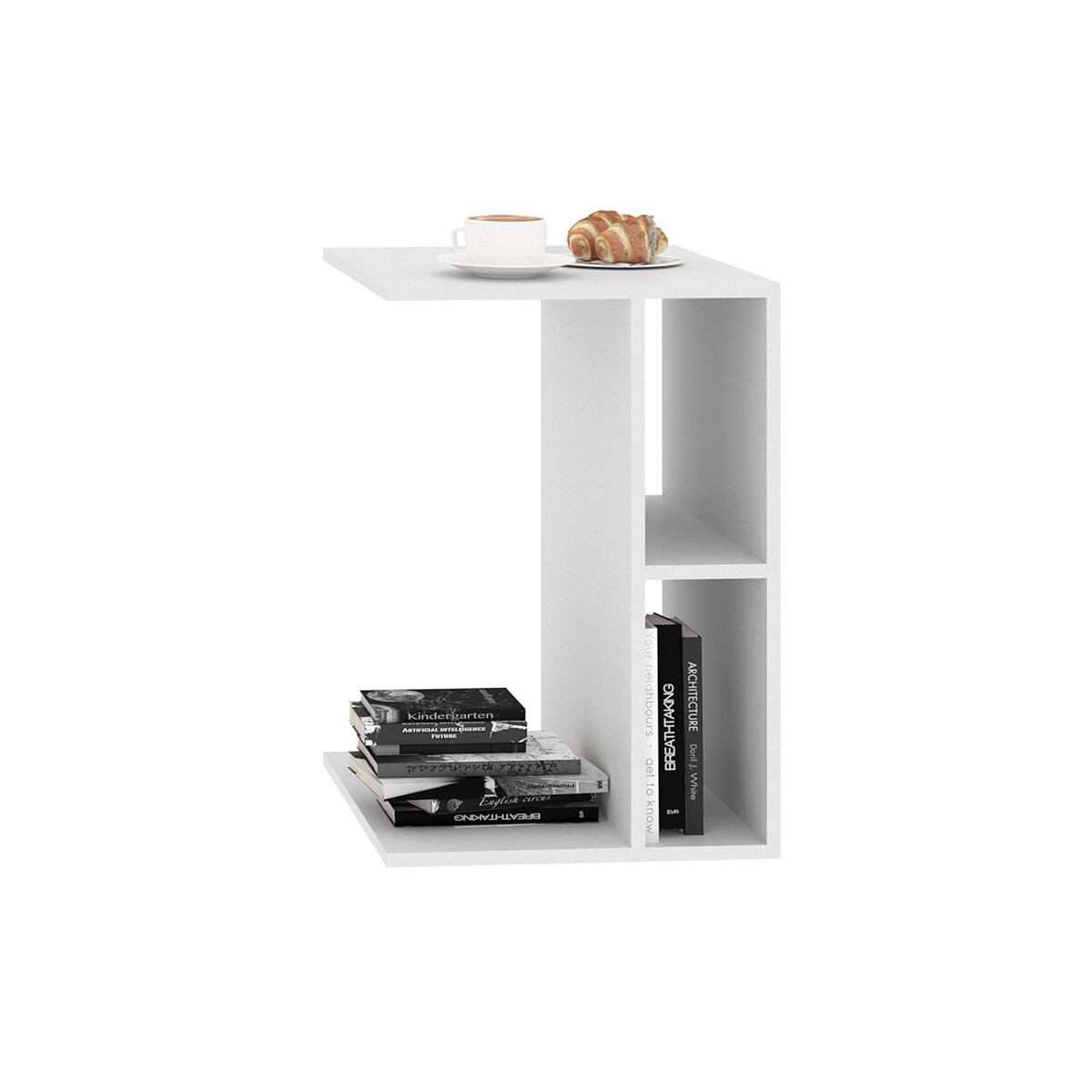 Стол приставной лофт, белый стол журнальный бьёрн 420 × 420 × 505 мм чёрный лофт чёрный