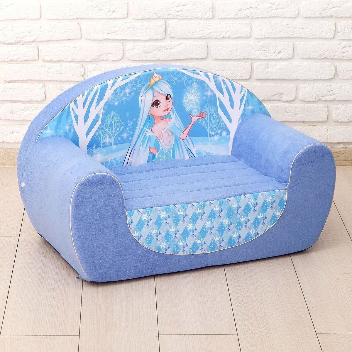 Мягкая игрушка-диван kidkraft набор садовой мебели для детей секционный диван пуф стол зонт 20305 ke