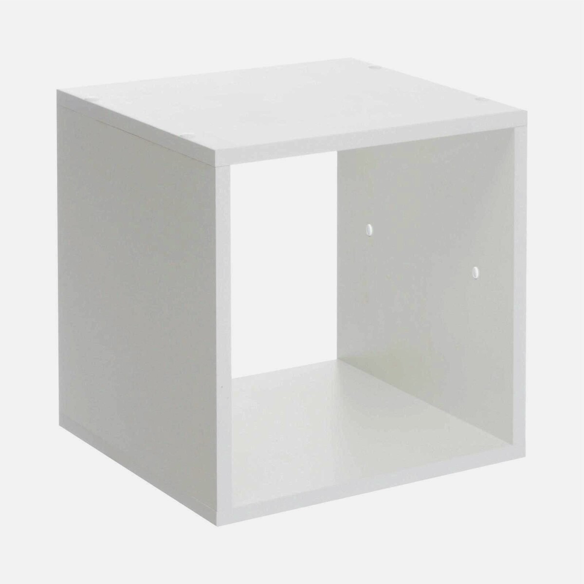 Стеллаж №1 dice cube 1 секция, 360х360х320, белый крючок навесной на дверь мебели 2 шт аллюр кдн 1 15 484 белый