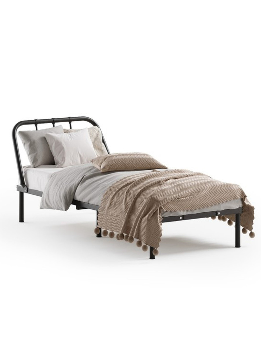 

Кровать разборная металлическая, Черный