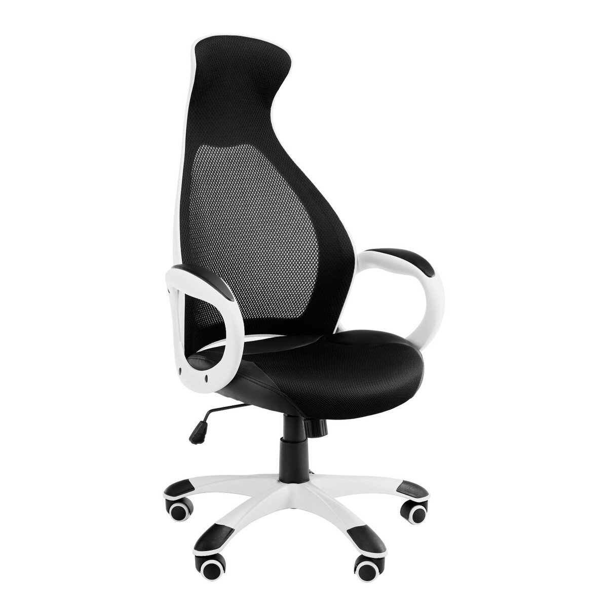 Эргономичное кресло руководителя ys - 717, белое компьютерное кресло sharkoon skiller sgs30 чёрно белое