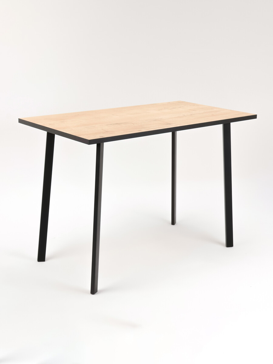 

Стол обеденный модерн laksi, 1104×594×756 мм, цвет черный/дуб ирландский, Бежевый