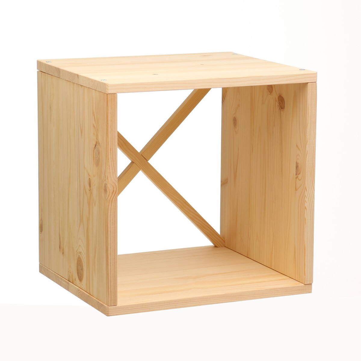 Куб apelvik малый, 390х390х 330, массив сосны стол журнальный массив сосны 55х55х43