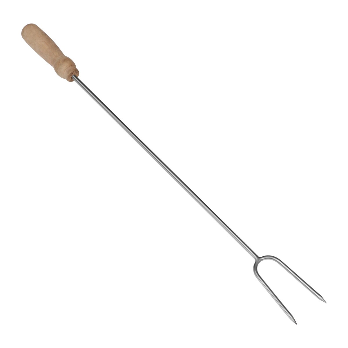 Вилка для мяса универсальная, 56см, с деревянной ручкой вилка для мяса eco 36 см