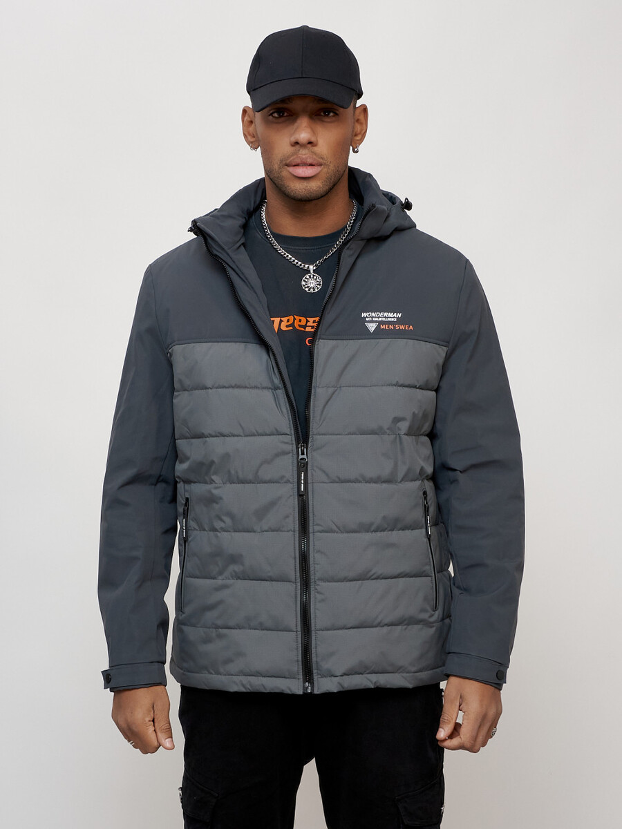 Куртка спортивная WONDERRMAN, размер 58, цвет серый