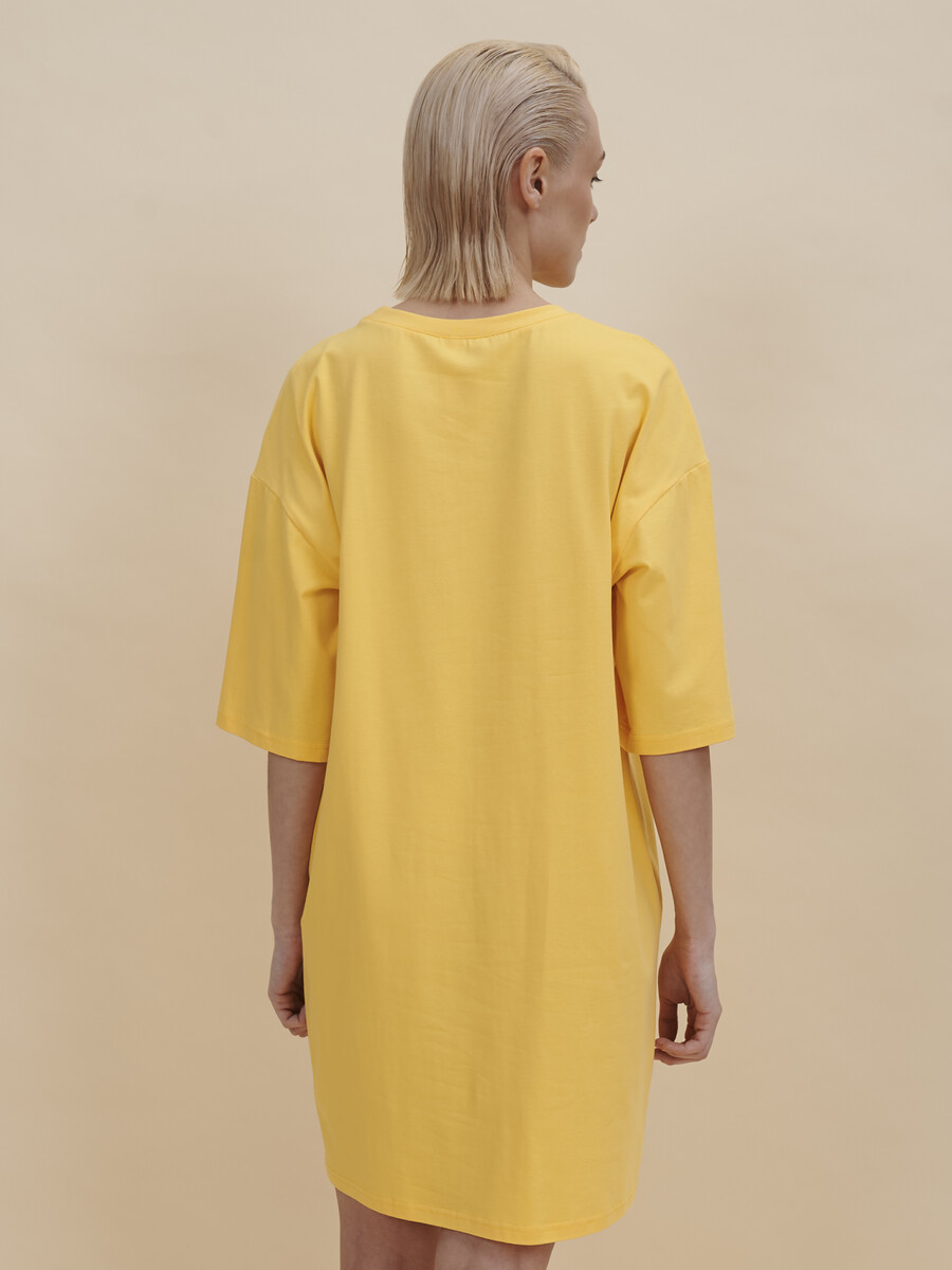 Платье Pelican, размер 42, цвет желтый 09058131 - фото 2