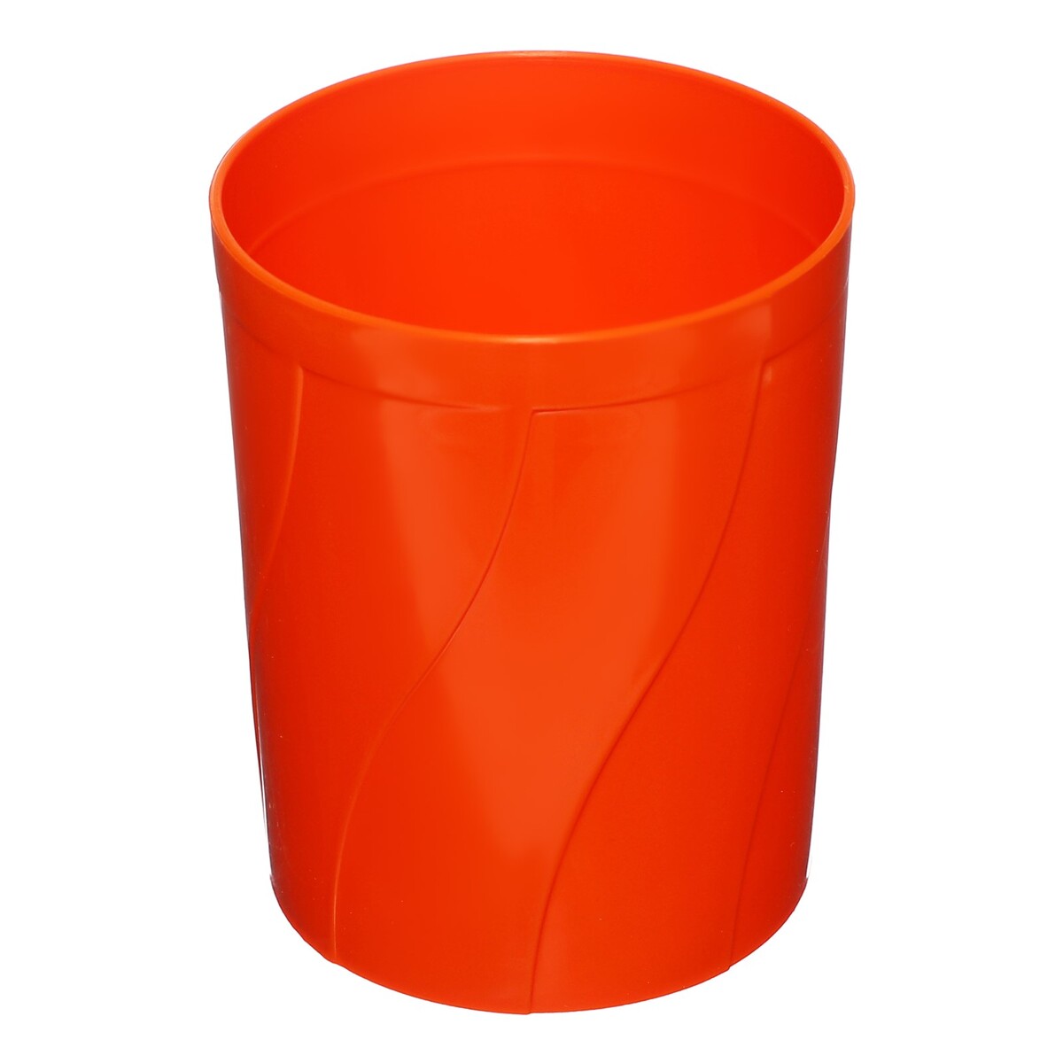 Подставка-стакан для канцелярии, оранжевая подставка стакан calligrata
