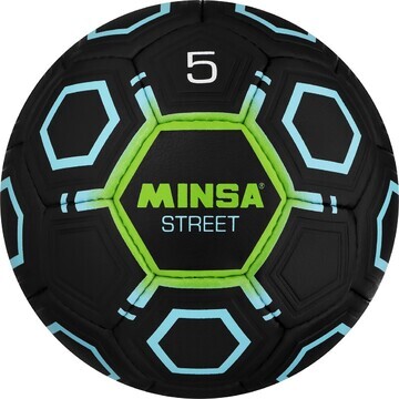 Мяч футбольный minsa street, pu, ручная 