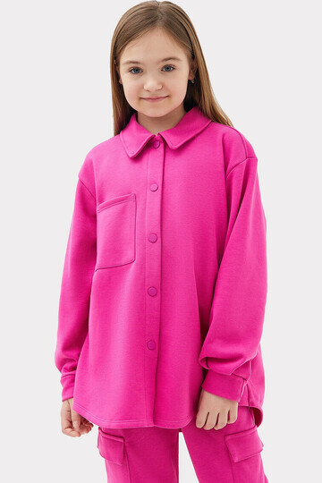 Рубашка для девочек в розовом цвете