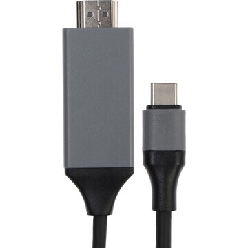 Кабель luazon cab-5 type-c - hdmi, 2 м, 