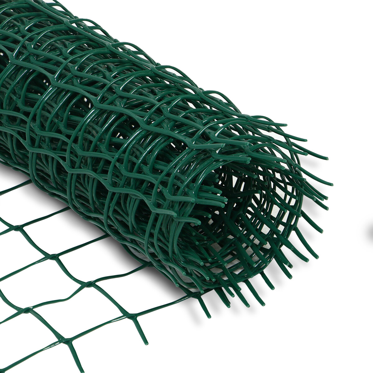 Сетка садовая, 0,5 × 5 м, ячейка квадрат 50 × 50 мм, пластиковая, зеленая, greengo сетка оцинкованная сварная 10 × 0 5 м ячейка 25 × 25 мм d 0 7 мм greengo
