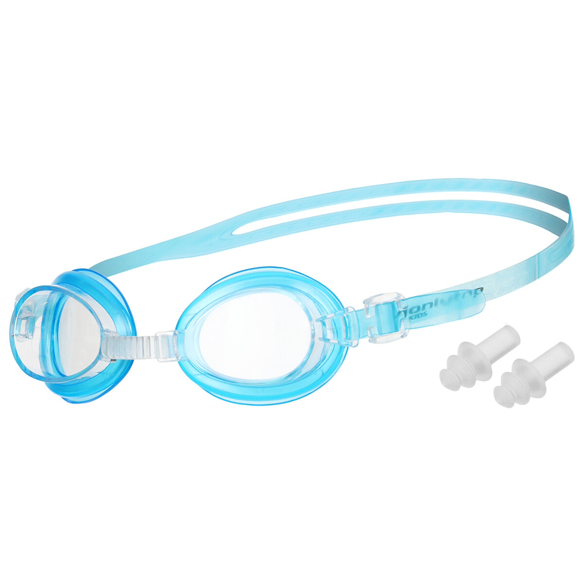 Очки для плавания детские лупа налобная 10 25х бинокулярная с подсветкой 6 линз в комплекте 3 ааа