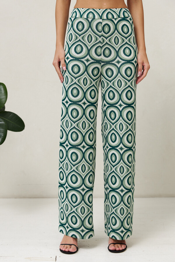 Кардиган брюки Eliseeva Olesya, размер 42, цвет зеленый 09181102 - фото 5