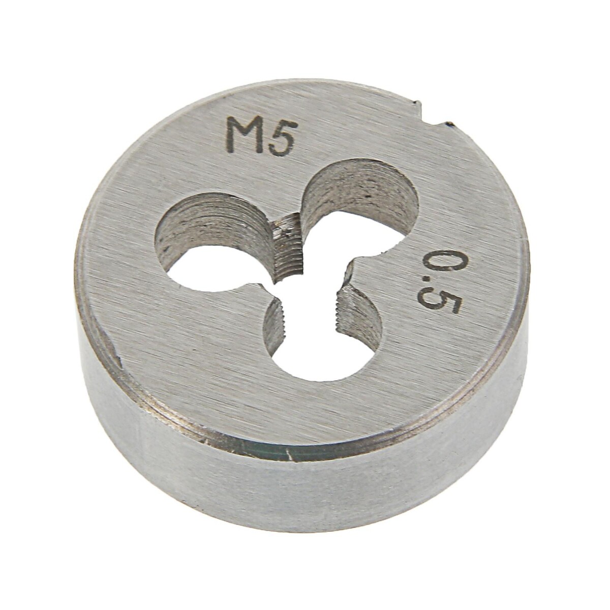 Плашка метрическая тундра, м5 х 0.5 мм плашка метрическая тундра м5 х 0 5 мм