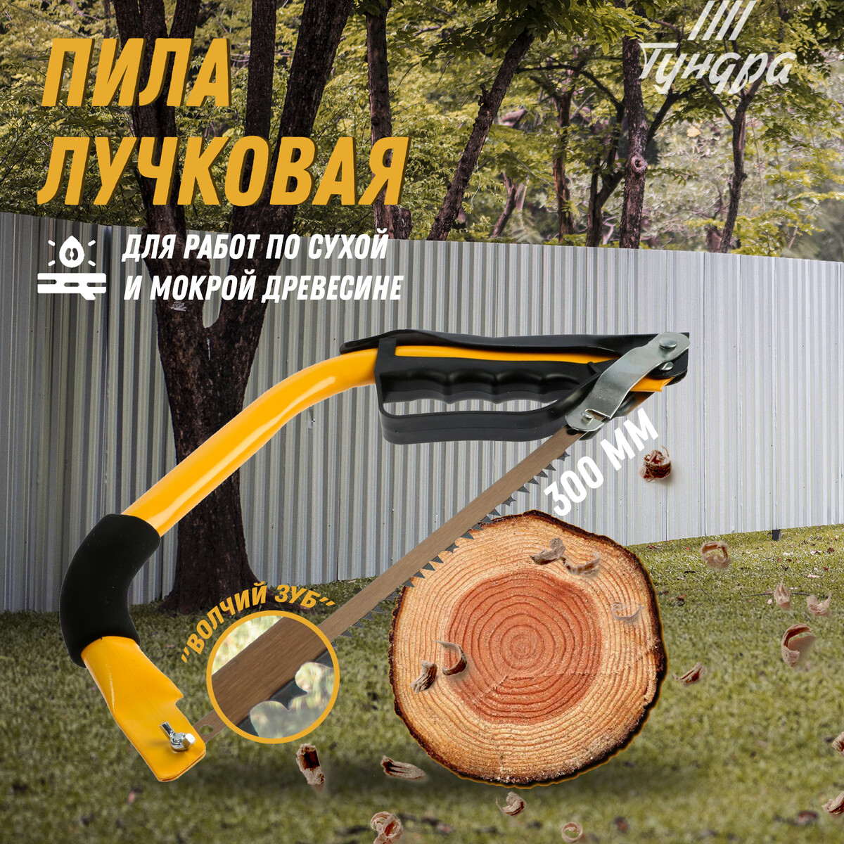 Пила лучковая тундра,