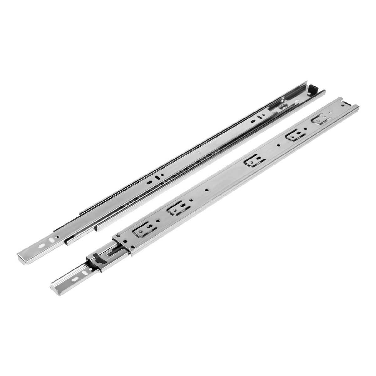 

Шариковые направляющие, l=500 мм, н=42 мм, толщина 0.7 мм 2 шт., Хром