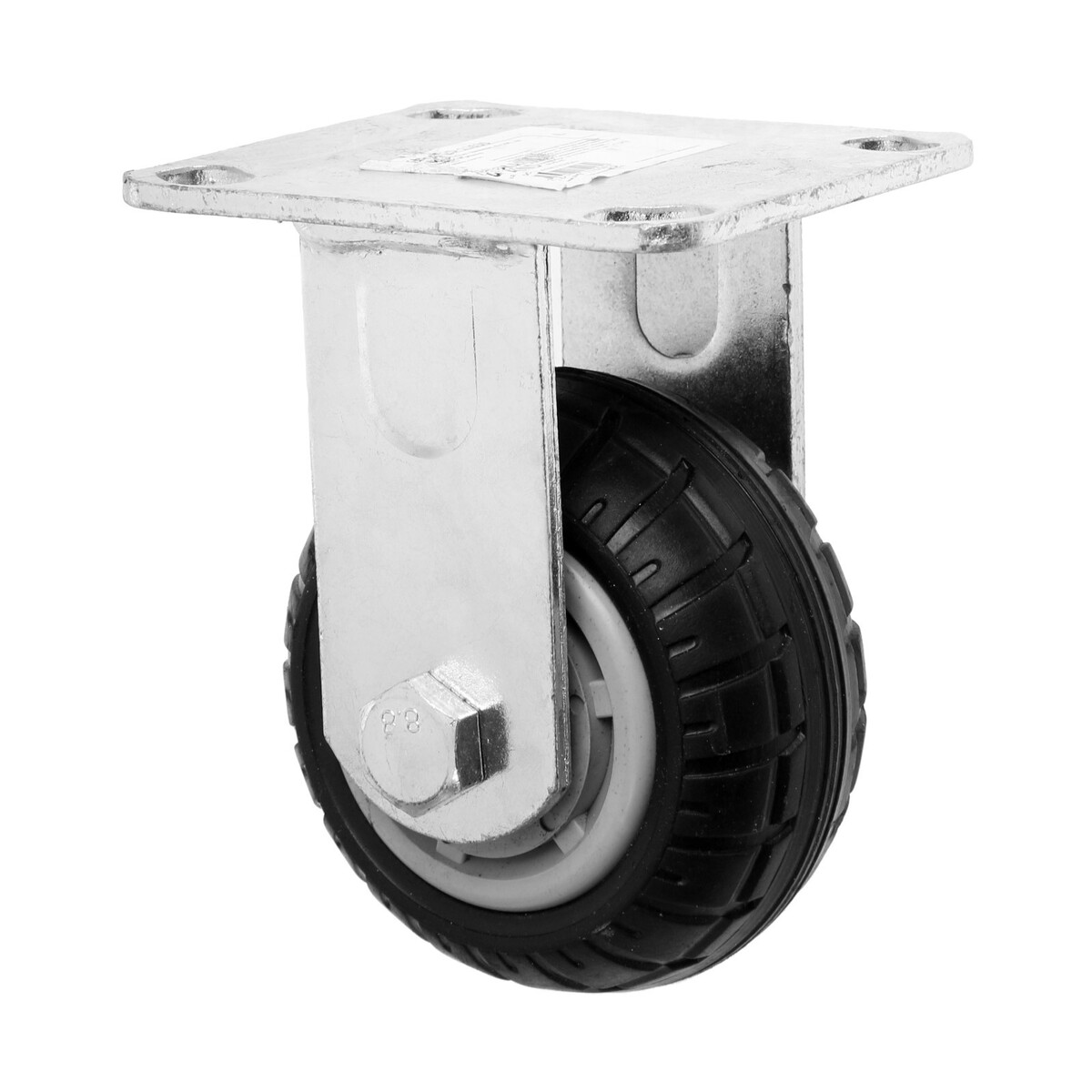 Колесо для транспортных тележек, d=100, на площадке покрытие резина колесо промышленное резина pr 100х30х126 мм поворотное мави про