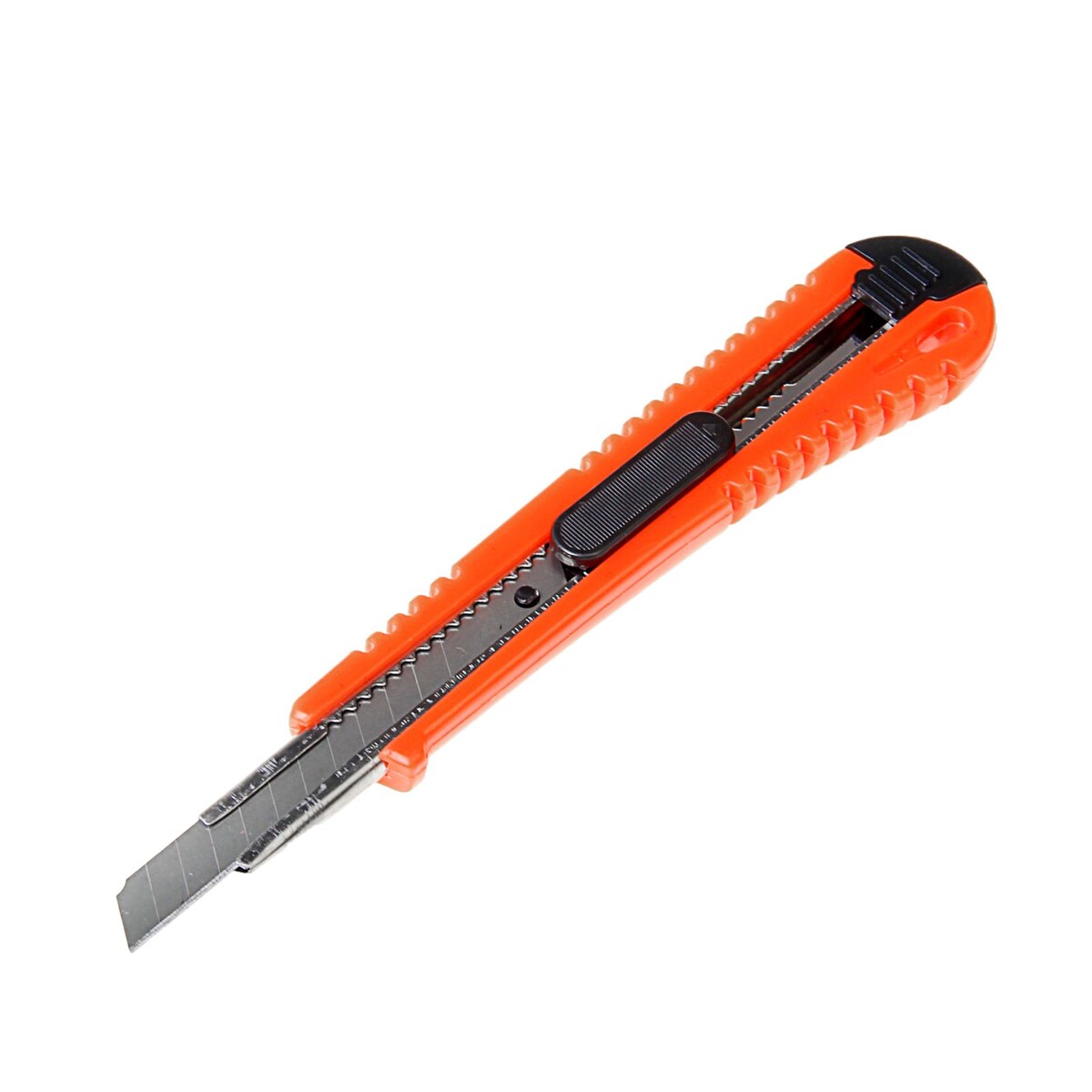 Нож универсальный лом, пластиковый корпус, металлическая направляющая, 9 мм нож универсальный лом пластиковый корпус 18 мм