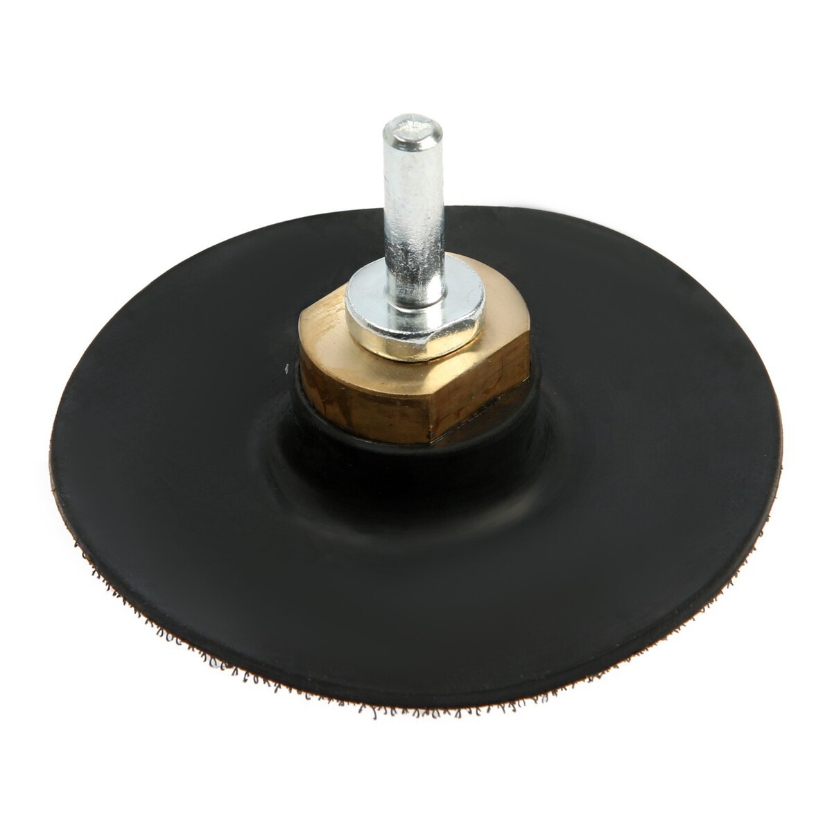 Насадка с липучкой для дрели и ушм тундра, тонкий резиновый диск, м14, с адаптером, 100 мм медбол резиновый 7 кг bronze gym bg fa mb7