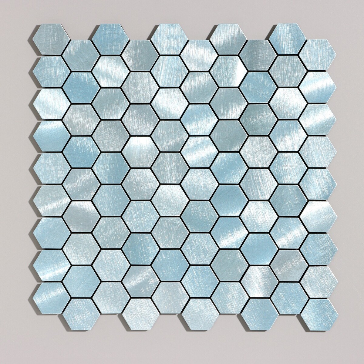 Панель самоклеящаяся 30*30см мозаика соты, бирюзовая соты godox p90 g для p90