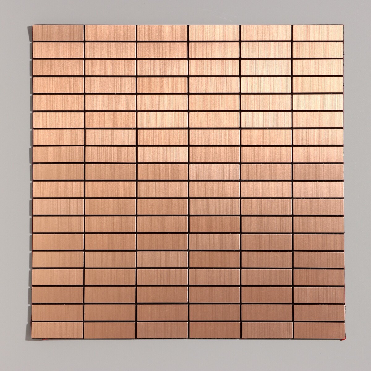 Панель самоклеящаяся 30*30см мозаика плитка бронзовая