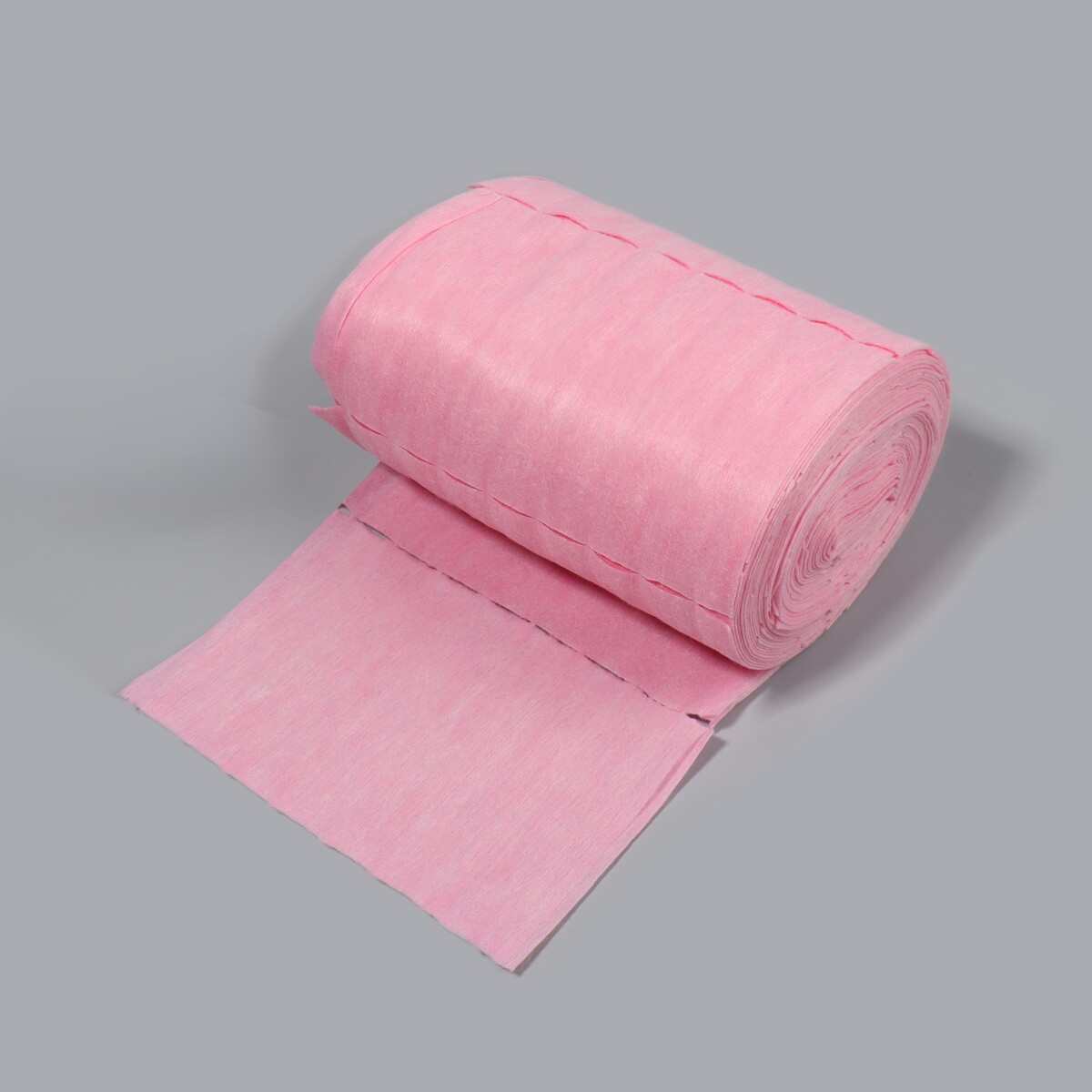 Набор одноразовых воротничков, в рулоне, без липкого слоя, 8 × 40 см, 100 шт, цвет розовый No brand