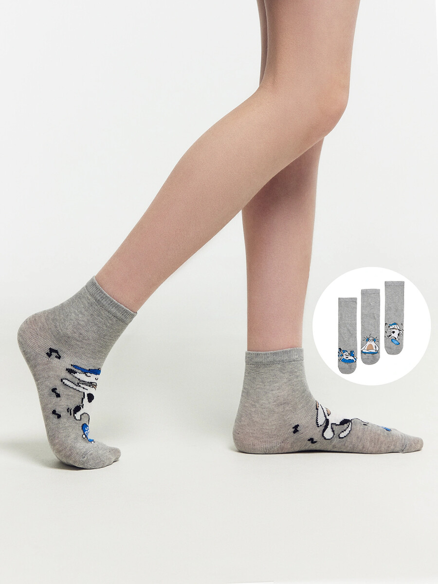 Носки детские мультипак (3 пары) gulliver носки детские 2 пары 12304bmc8502