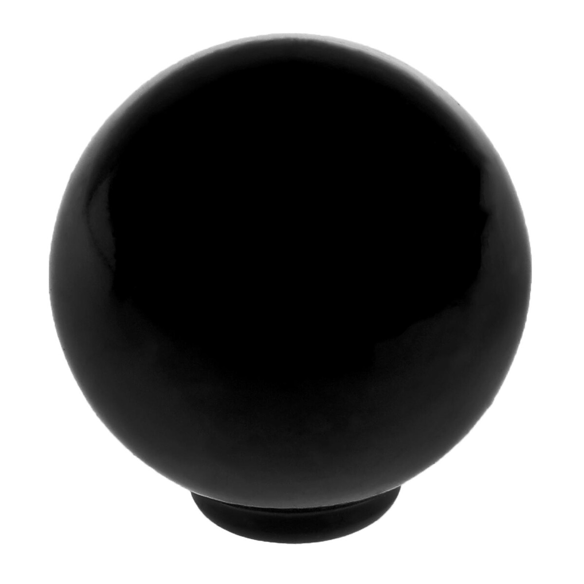 Ручка кнопка plastic 008, пластиковая, черная чехол защитный vlp plastic case для macbook pro 13 2020 темно синий