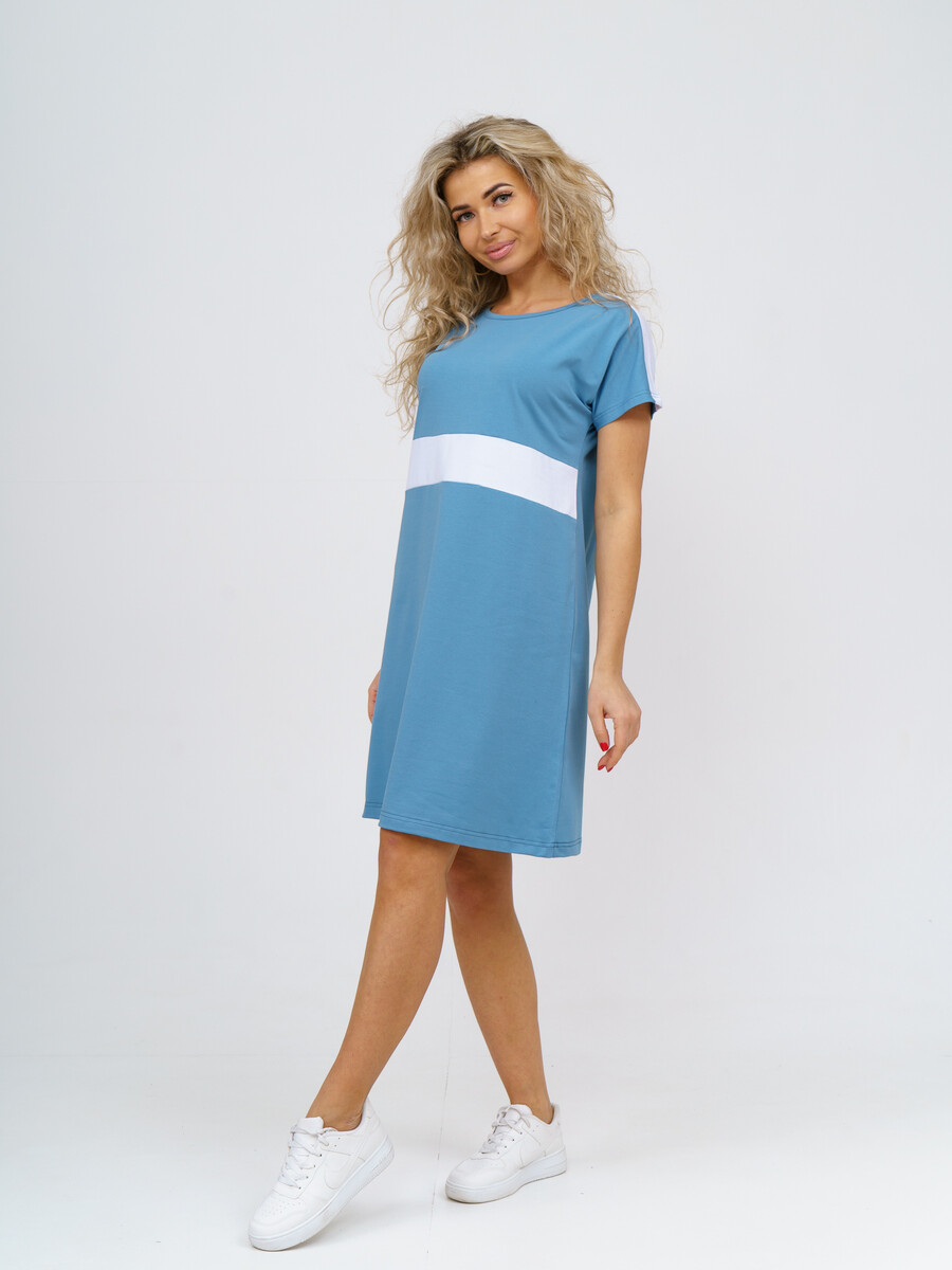 Платье Nesaden Style, размер 50, цвет голубой 09630995 - фото 3