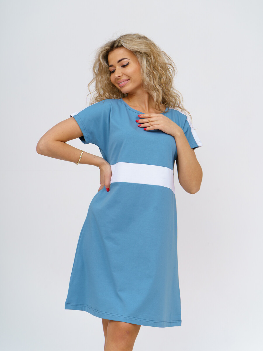 Платье Nesaden Style, размер 50, цвет голубой 09630995 - фото 5