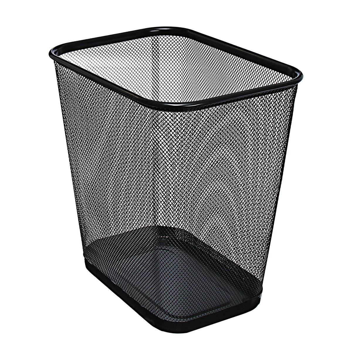 

Корзина для бумаг calligrata, 14 л, сетка, металлическая, прямоугольная, черный