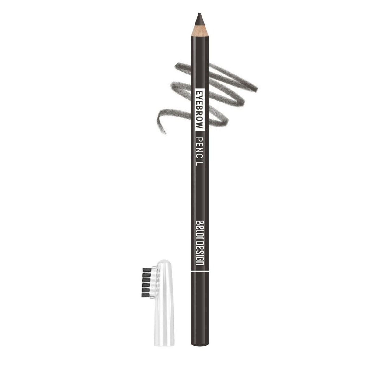 Карандаш косметический контурный party для бровей тон №102 темно-серый new 1.3г контурный карандаш для бровей latuage 03