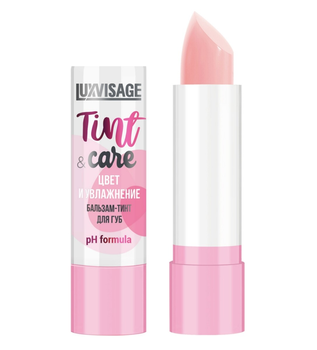Luxvisage бальзам-тинт для губ luxvisage tint & care ph formula цвет и увлажнение тон 01 3,9г luxvisage бальзам для губ luxvisage shine