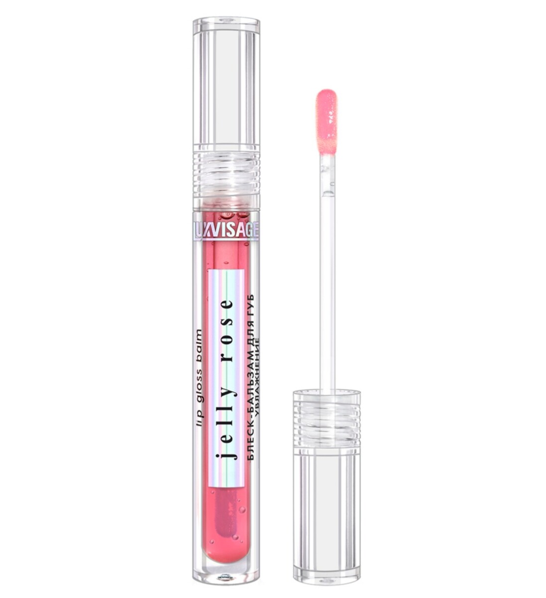 Luxvisage блеск-бальзам для губ luxvisage jelly rose увлажнение блеск для губ icon тон 509 powder rose