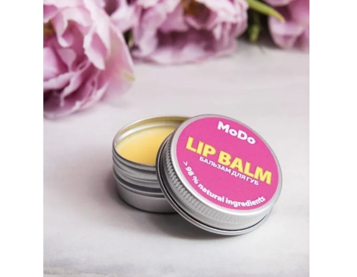Modo b124-155 бальзам для губ 10г бальзам для губ увлажняющий с пчелиным воском витаминами а и е
