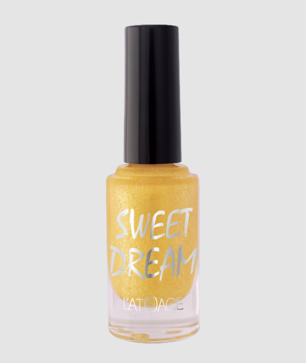 Лак для ногтей sweet dream тон 507 желтый перламутровый песок 9г